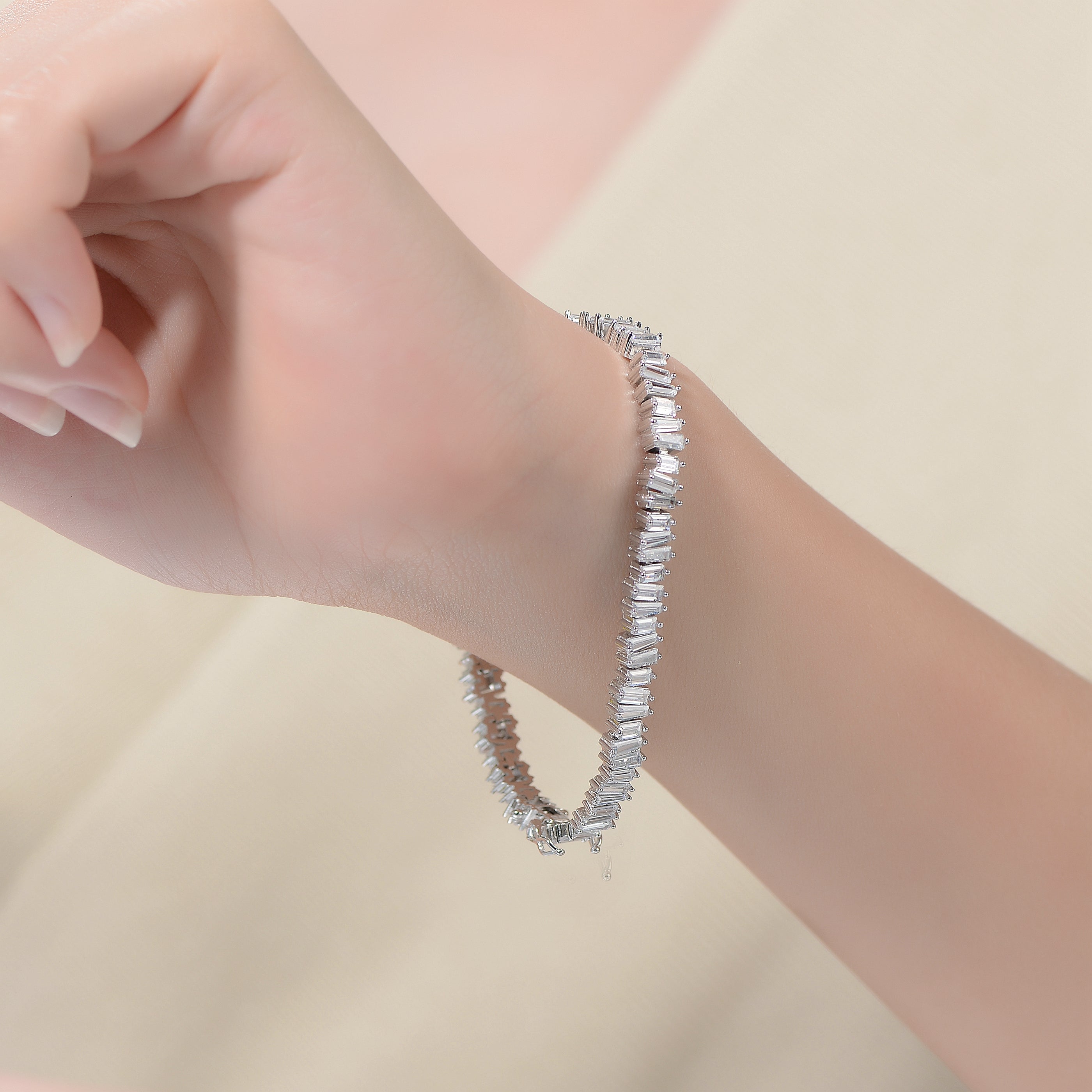 Aurelie Zirconia Tennis Bracelet GENEVIVE