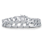 Belleville Chunky Chain Link Statement Bracelet Genevive