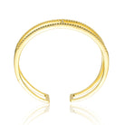 Marguerite 2-Row Cuff Bracelet GENEVIVE