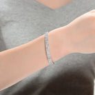 Champery Cluster Arrow Head Tennis Bracelet GENEVIVE