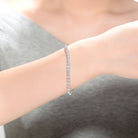 Louise Bezel Tennis Bracelet GENEVIVE