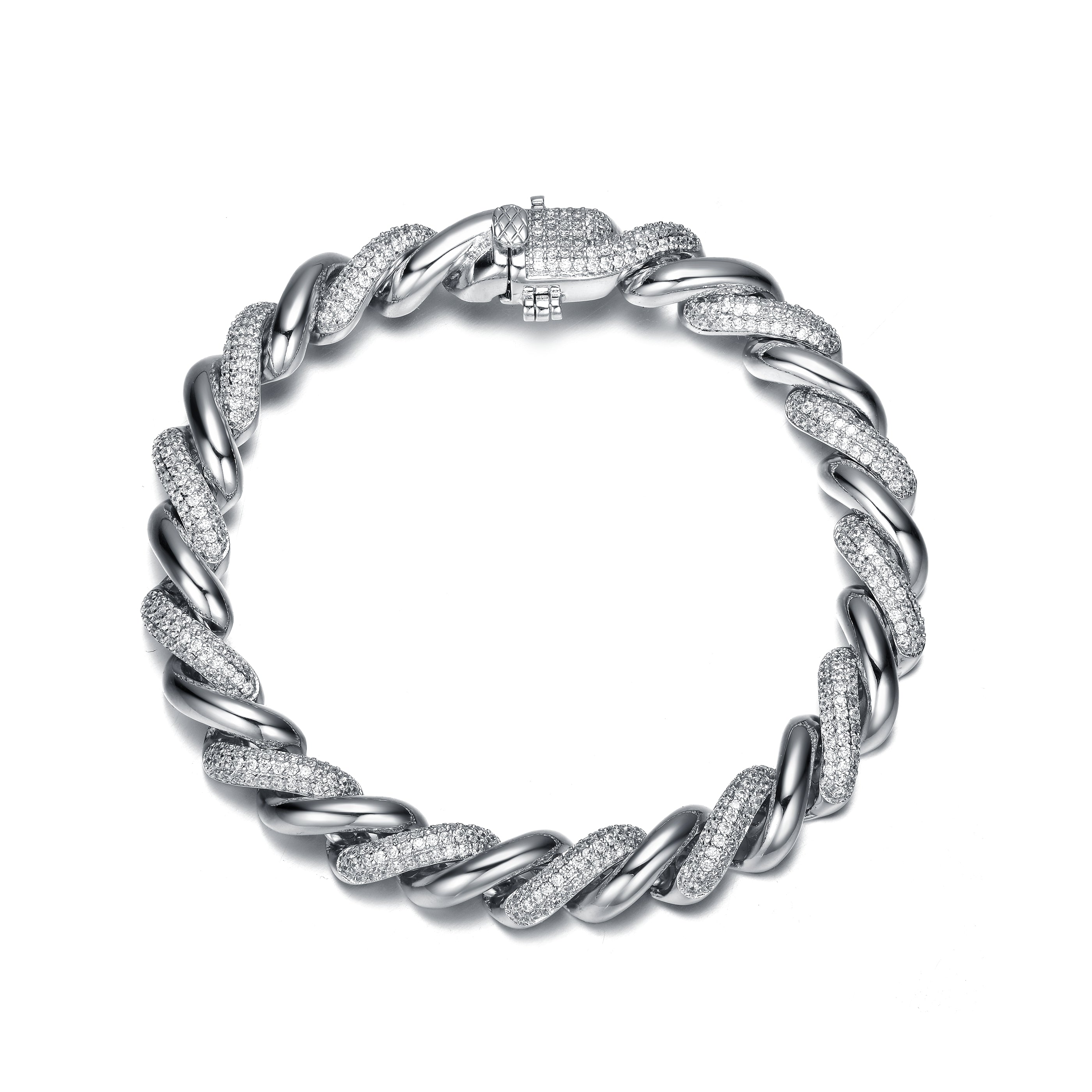 Elise Wavy Twisted Bracelet - GENEVIVE