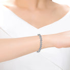 Isabelle Marquise Flower Tennis Bracelet GENEVIVE
