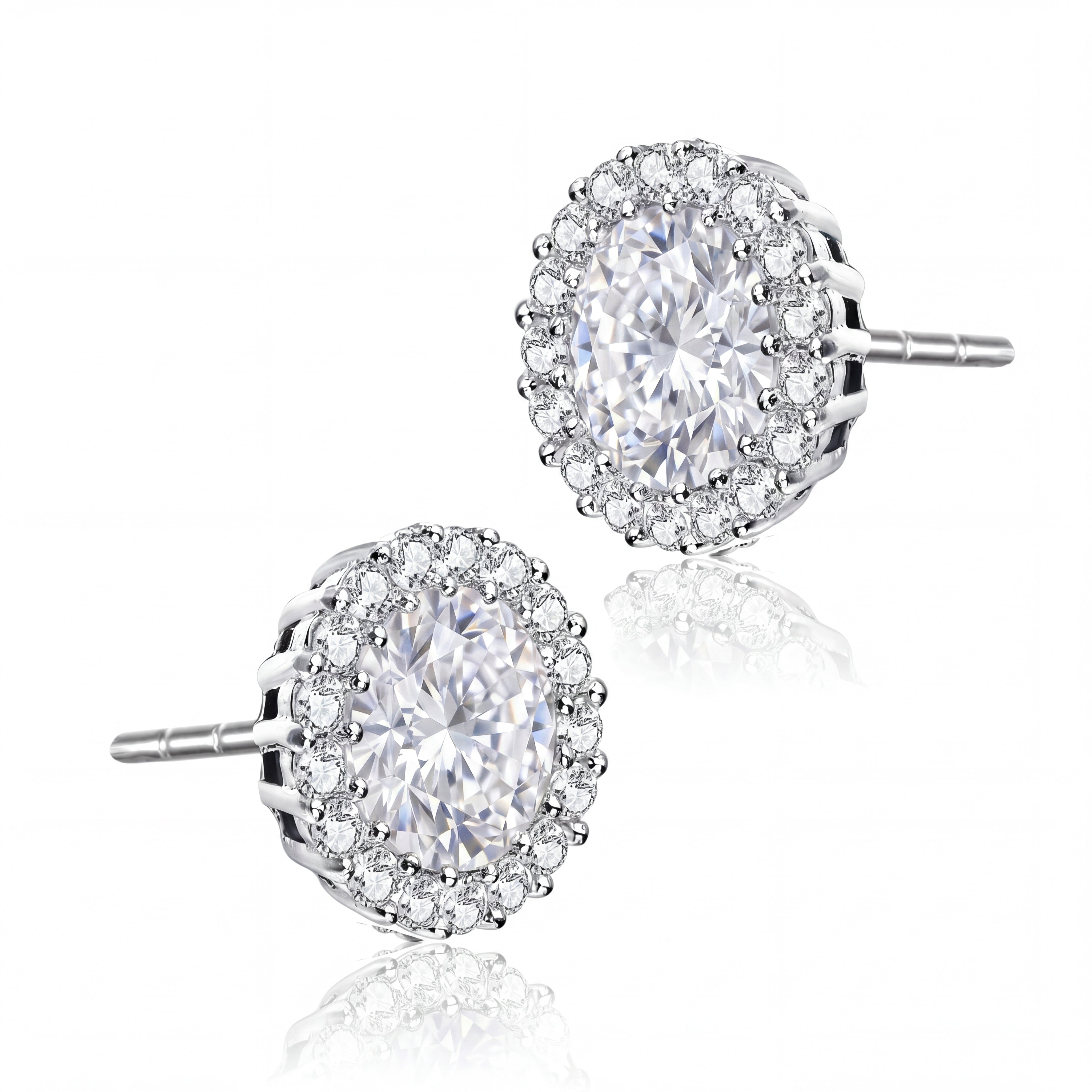 Aurélie Halo Stud Earrings GENEVIVE