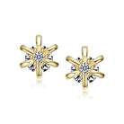 Mini Bloom CZ Flower Stud Earrings Genevive