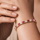 Charlotte Multicolor Couture Tennis Bracelet GENEVIVE