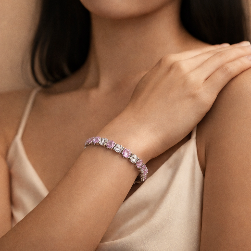 Danielle Statement Tennis Bracelet GENEVIVE
