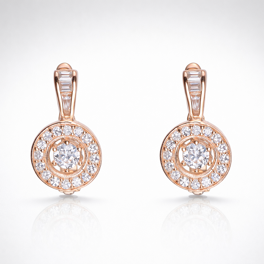 Dominique Dainty Circle Earrings GENEVIVE