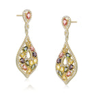 Caroline Zirconia Accent Dangle Earrings GENEVIVE