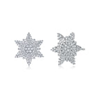 Les Haudères Snowflake Star Shape Stud Earring