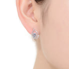 Constance Dual Teardrop Stud Earrings GENEVIVE