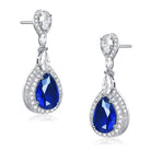 Constance Teardrop Link Earrings GENEVIVE