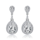 Constance Teardrop Link Earrings GENEVIVE