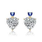 Manon Double Heart Stud Earrings GENEVIVE