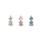Chloe Open Hoop CZ Set GENEVIVE