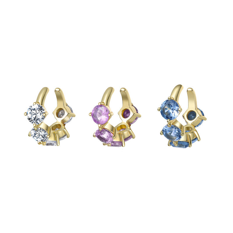 Chloe Open Hoop CZ Set GENEVIVE