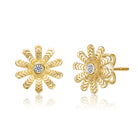 Lily Flower Stud Earrings GENEVIVE
