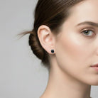 Emma Knob Stud Earrings GENEVIVE