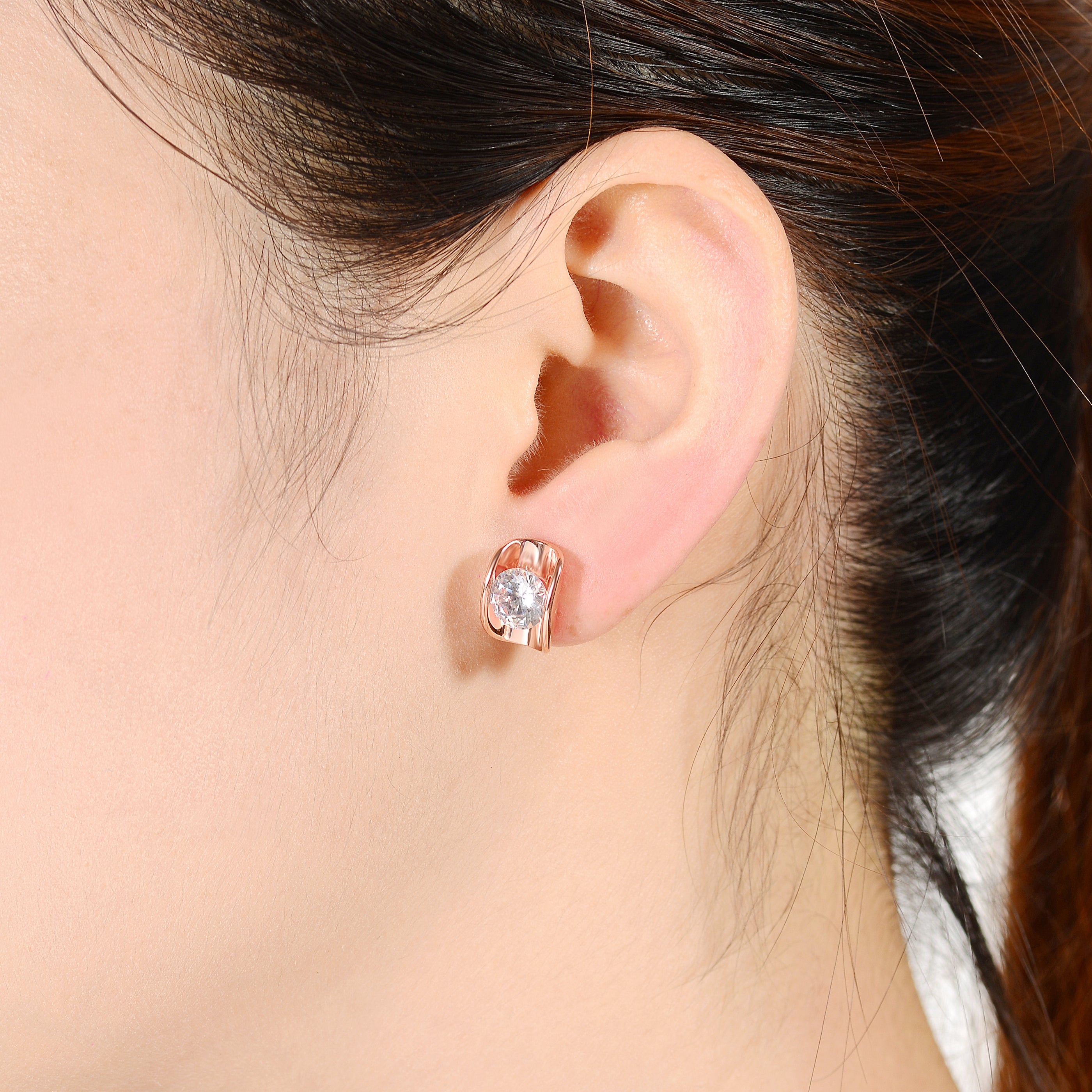 Cannes Demi Lune Earrings GENEVIVE
