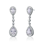 La Roche Pear Shape Drop Earrings GENEVIVE