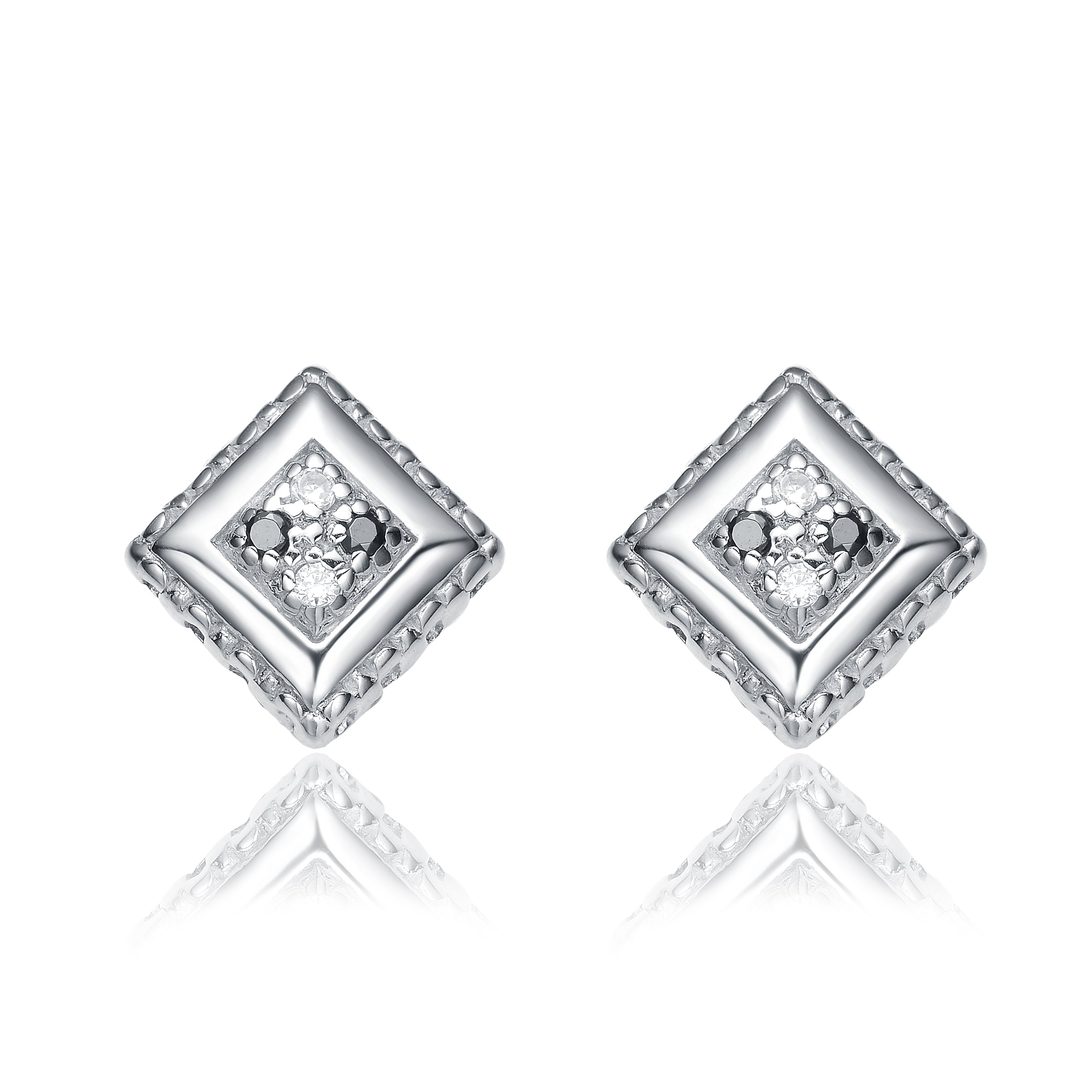 Helene Square Stud Earrings GENEVIVE