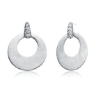 Justine Circle Drop Earrings GENEVIVE