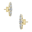 Elena Five-Stone Journey Stud Earrings Genevive