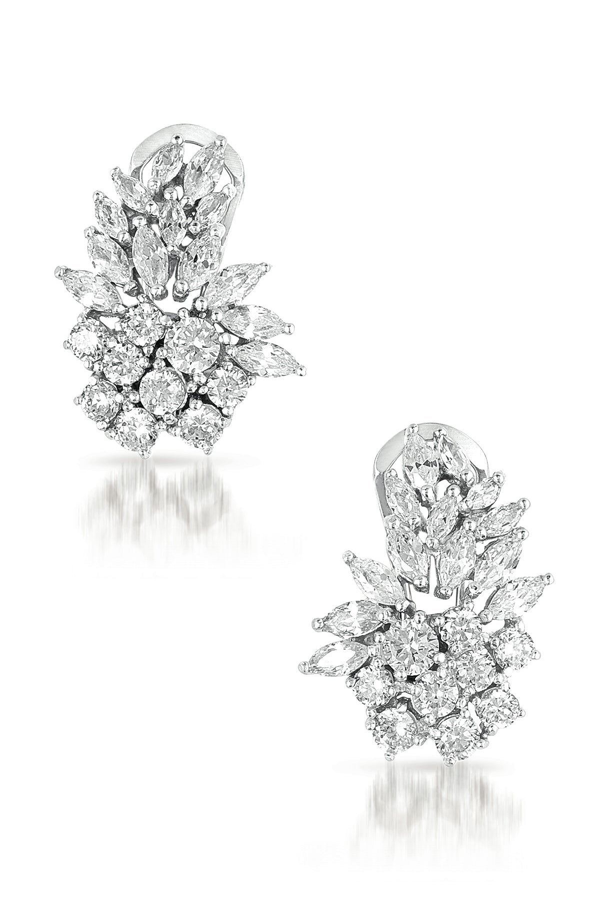 Antoinette Marquise Cluster Limited Edition Earrings GENEVIVE
