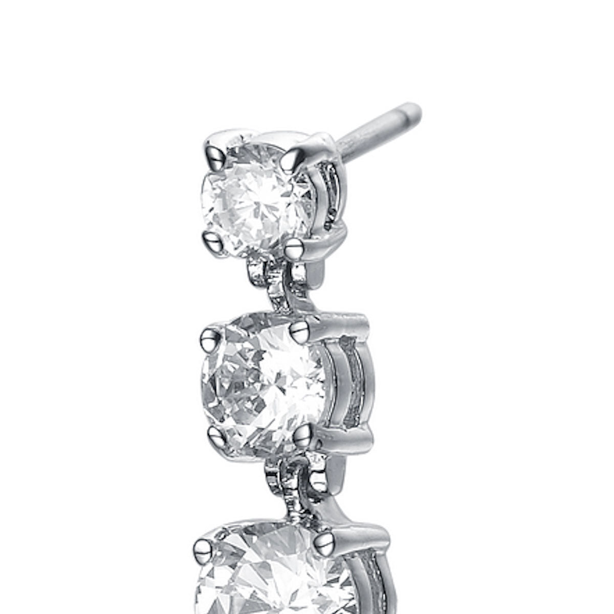 Marie Square Link Earrings GENEVIVE