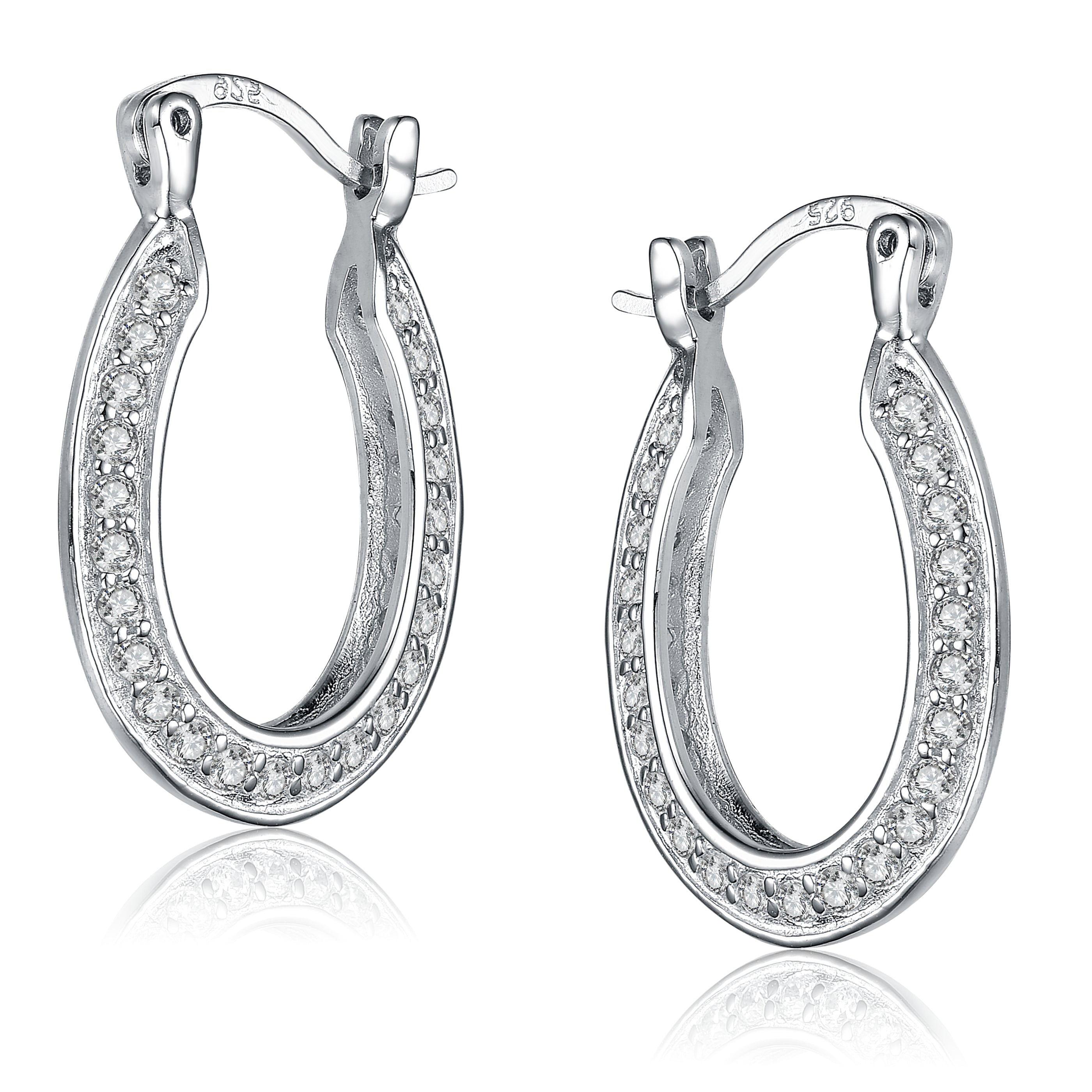 Cléo Horseshoe Hoop Earrings - GENEVIVE