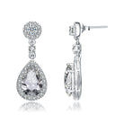 Constance Teardrop and Round Earrings GENEVIVE