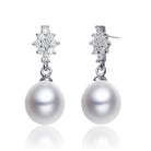 Natalie Pearl Drop Earrings GENEVIVE