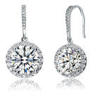 Marie Classic Circle Drop Earrings GENEVIVE