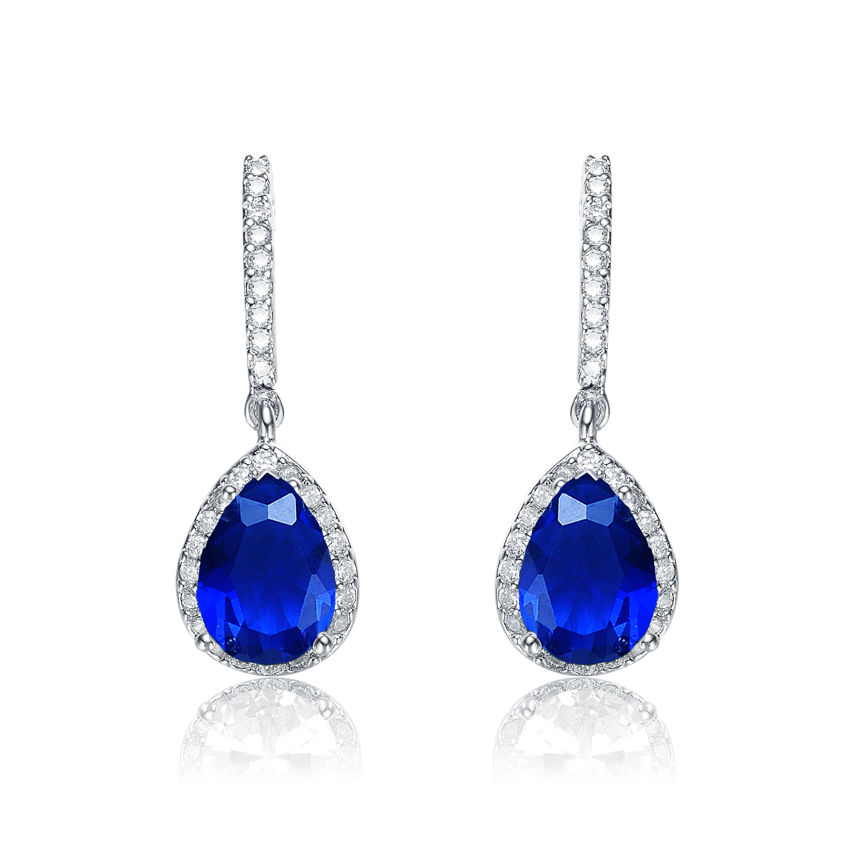 Constance Pear Drop Earrings - GENEVIVE