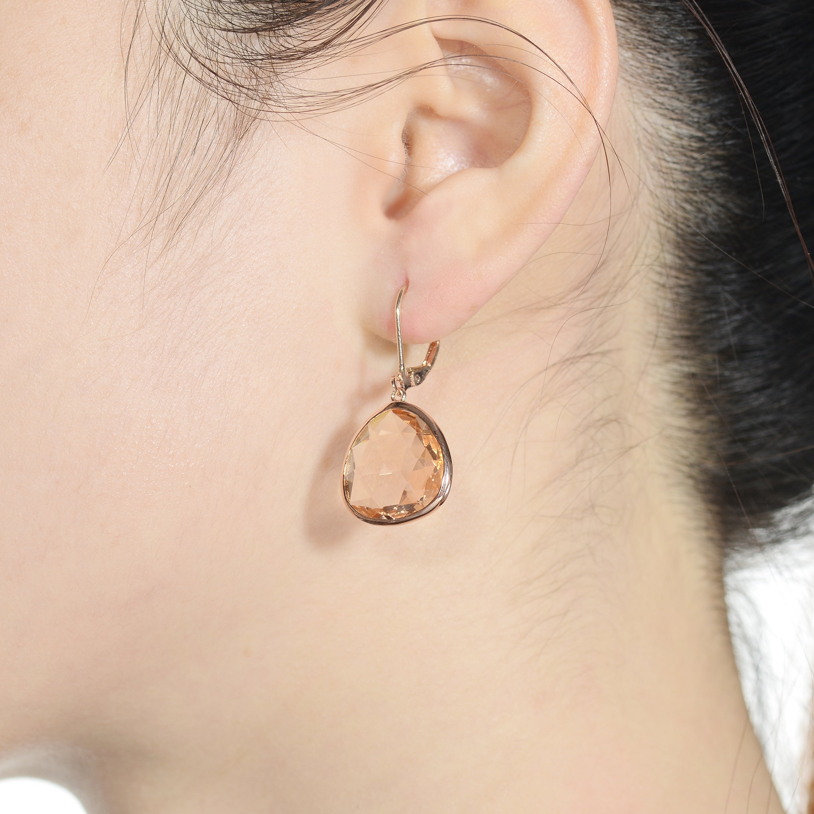 Fleur Vintage Dewdrop Dangle Earrings GENEVIVE