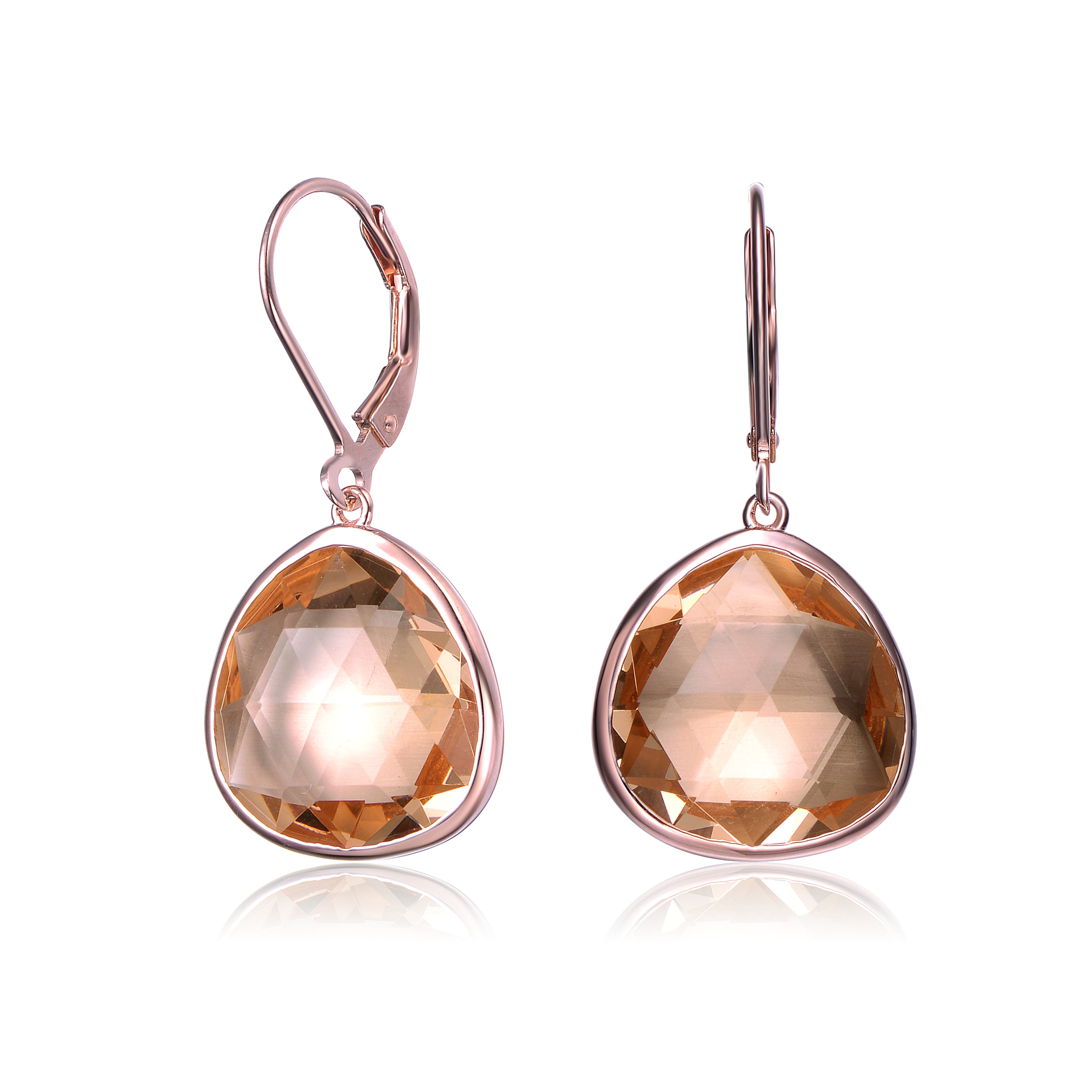 Fleur Vintage Dewdrop Dangle Earrings GENEVIVE