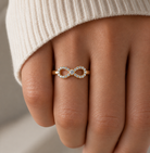 Estelle Eternal Love Golden "I Love You Forever" Ring GENEVIVE