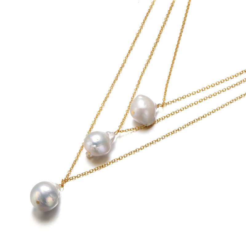 Marceline Maxi Pearl Necklace GENEVIVE