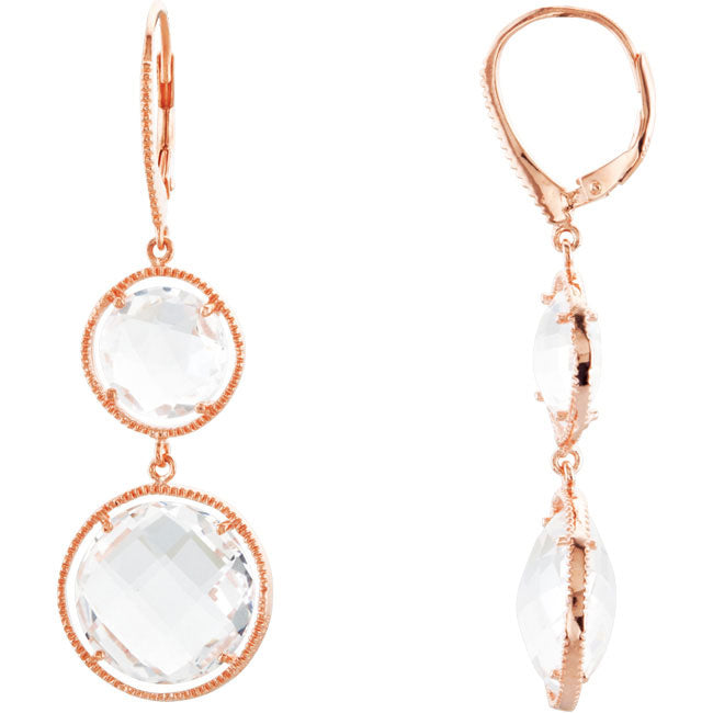 Jacqueline Double Drop Earrings GENEVIVE