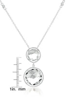 Elise Double Round Collier Necklace GENEVIVE