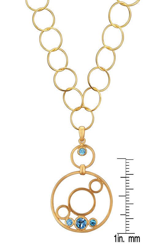 Fabienne Circles Necklace GENEVIVE