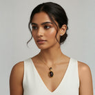 Jeanne Stone Pendant Necklace GENEVIVE