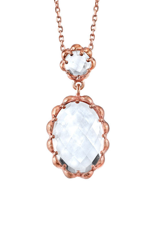 Jeanne Stone Pendant Necklace GENEVIVE