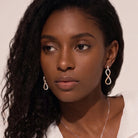 Estelle Swirl Design Earrings GENEVIVE