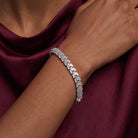 Jacqueline Statement Link Marquise Last Pair Bracelet GENEVIVE