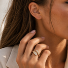 Lisette Classic Bypass Ring GENEVIVE