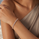 Giselle Double Row Tennis Bracelet GENEVIVE