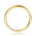 14K Gold Plated Textured Ring GENEVIVE