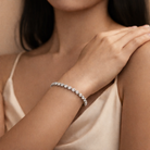 Louise Milgrain Bezel Tennis Bracelet GENEVIVE