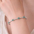 Lucie Statement Flower Bracelet GENEVIVE